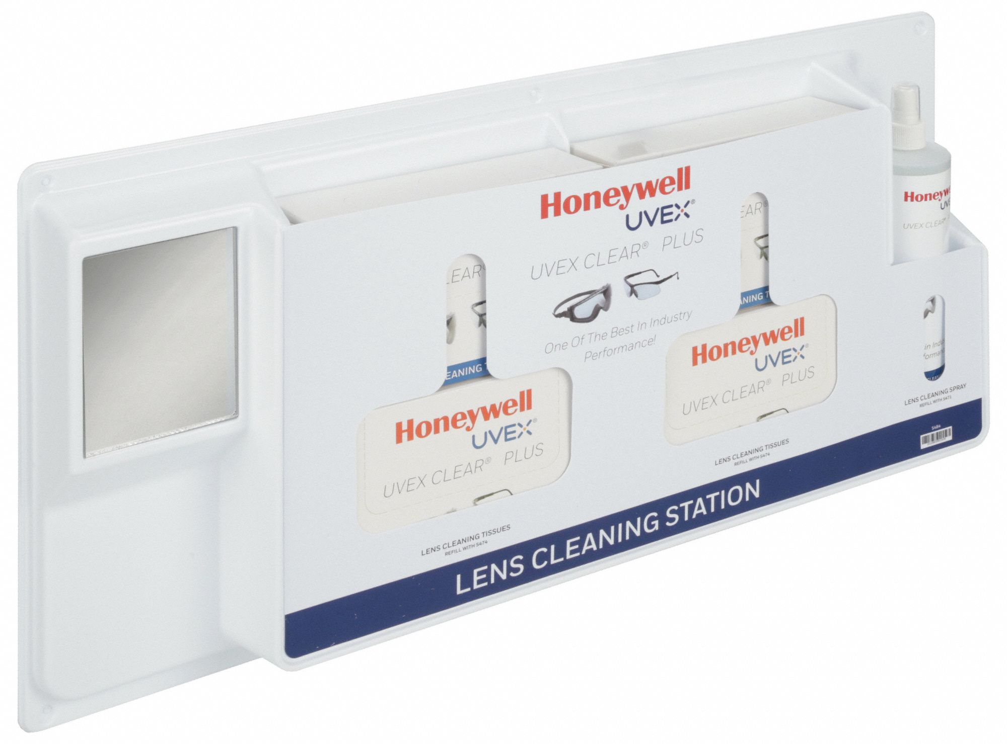 2,000 Wipe Count, Loose, Lens Cleaning Station 55GZ16S484 Grainger