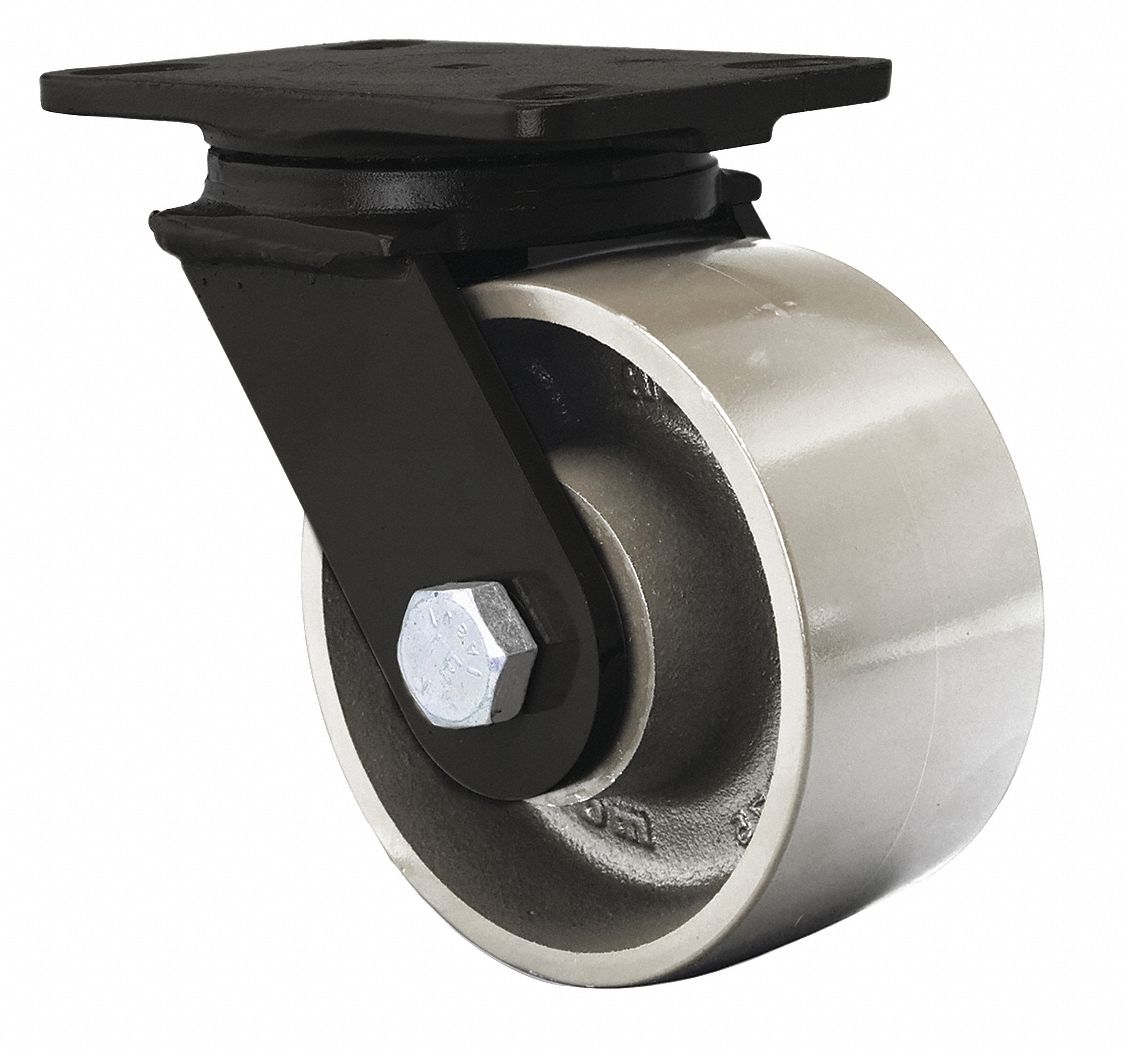 Plate Caster: Swivel,