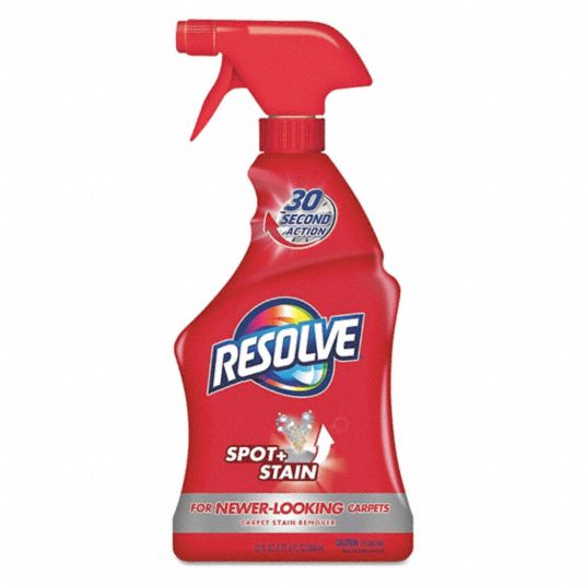 RESOLVE Spot and Stain Remover, 22 oz, Bottle, 22 oz, 5 pH, PK 12 ...