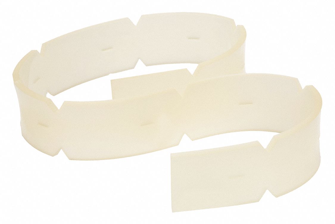 Front Squeegee Blade: Front Squeegee Blade, Polyurethane, 4 7/8 ft Overall Lg, Natural