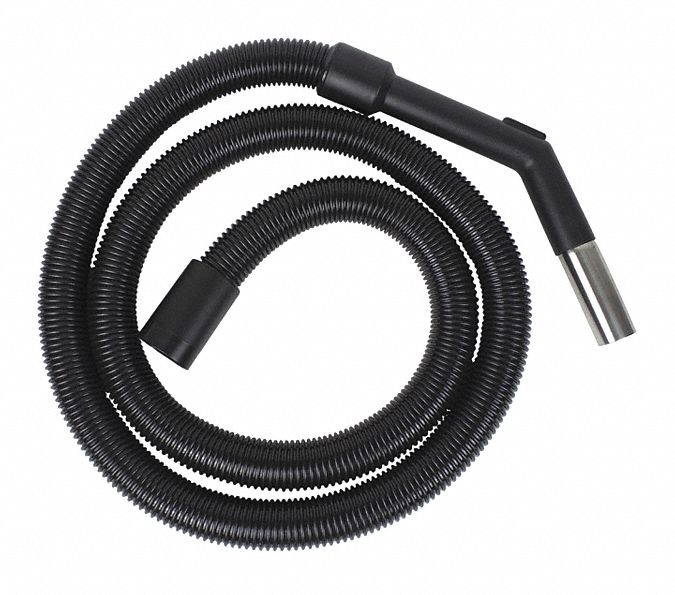 NILFISK Vacuum Hose, 1 1/2 in Hose Dia., 6 ft Hose Length, Plastic ...