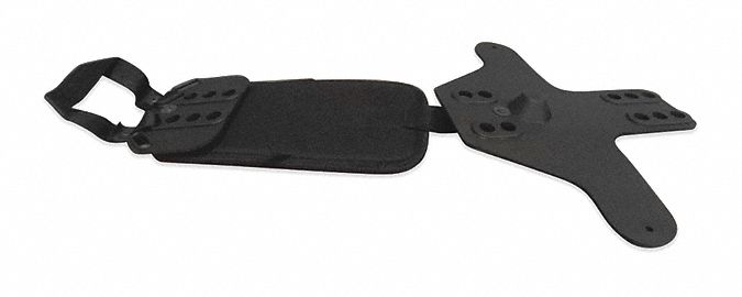 Round Vacuum Backplate: Round Vacuum Backplate, ProTeam, For Backpack Vacuum, 105046