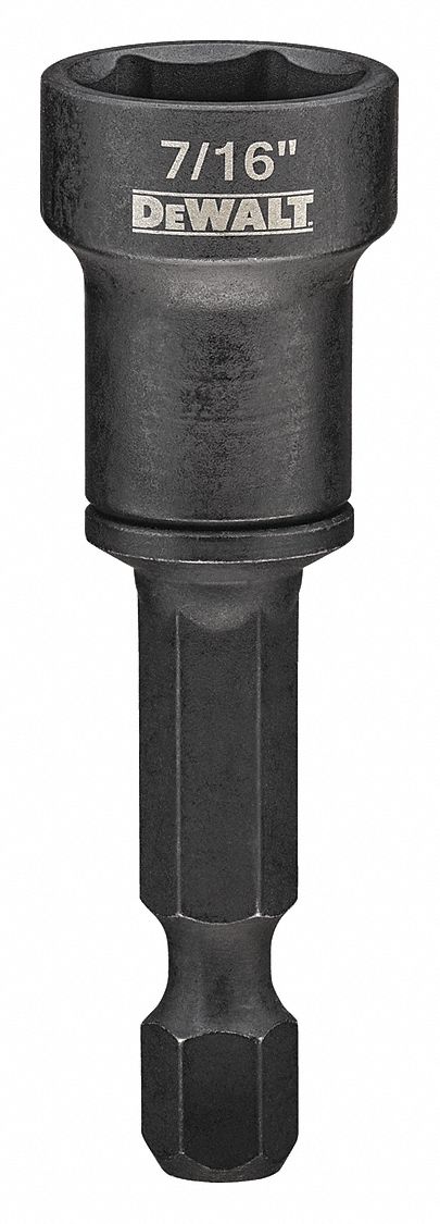 CONTRE-ECROU, 7/16 PO, ACIER, RESI CHOCS