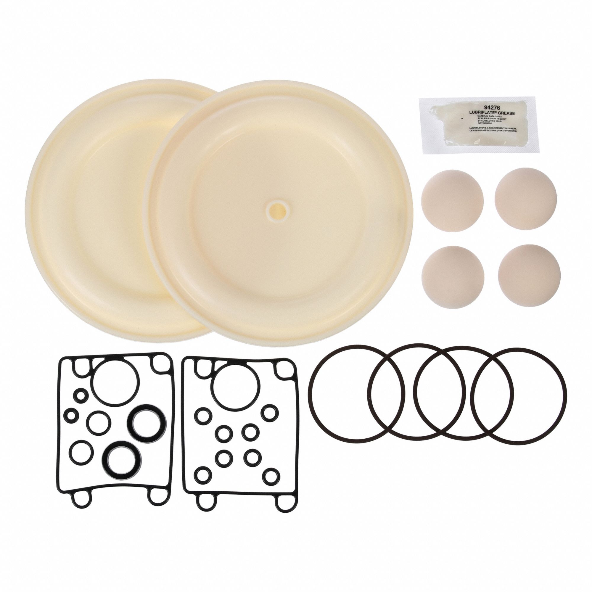 Diaphragm Pump Repair Kit: Fluid End Repair Kit, Air Operated Double Diaphragm Pump, Fluid, ARO