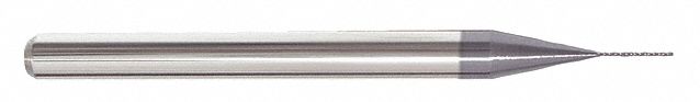 Square End Mill: Carbide, AlTiN Coated, 4 Flute, 3/32" Mill Dia, 1/2" LOC