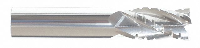 Cor Rad End Mill, 1", Carb, 0" rad