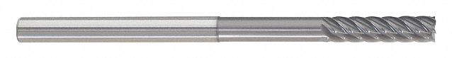 APPROVED VENDOR Corner Radius End Mill: Carbide, nACRo Coated, 6 Flute, 5/8" Mill Dia, 1-1/2" LOC (MPN 292-601223)