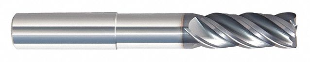 Carbide Corner-Radius End Mills for Steel & Cast Iron