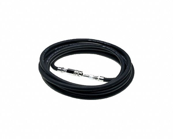 AIR-LINE HOSE, NEOPRENE RUBBER, 300 PSI, 50 FT, SCHRADER, -25 °  TO 205 ° , NIOSH