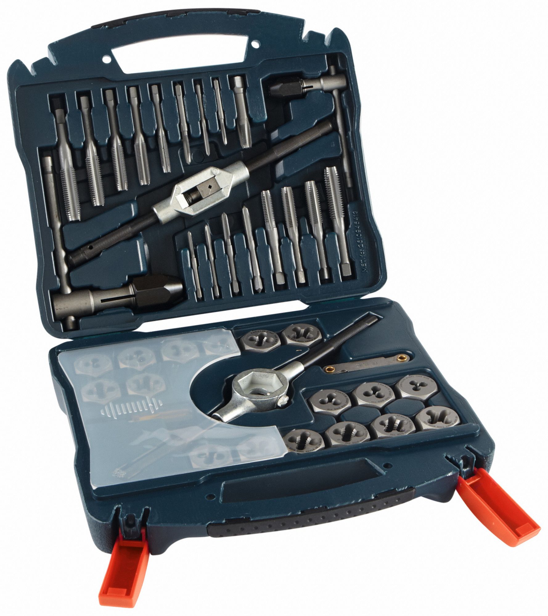 BOSCH Tap and Die Set 40 Pieces, M3x0.5 Min. Tap Thread Size, M12x1.75