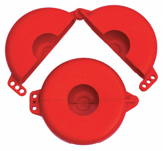 GATE VALVE LOCKOUT,RED,12