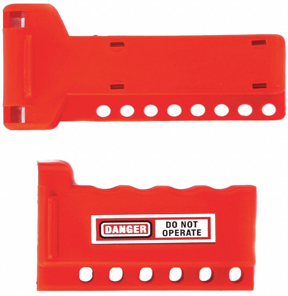 Ball Valve Lockout: Clamp On, For Quarter Turn Handle Handle Type