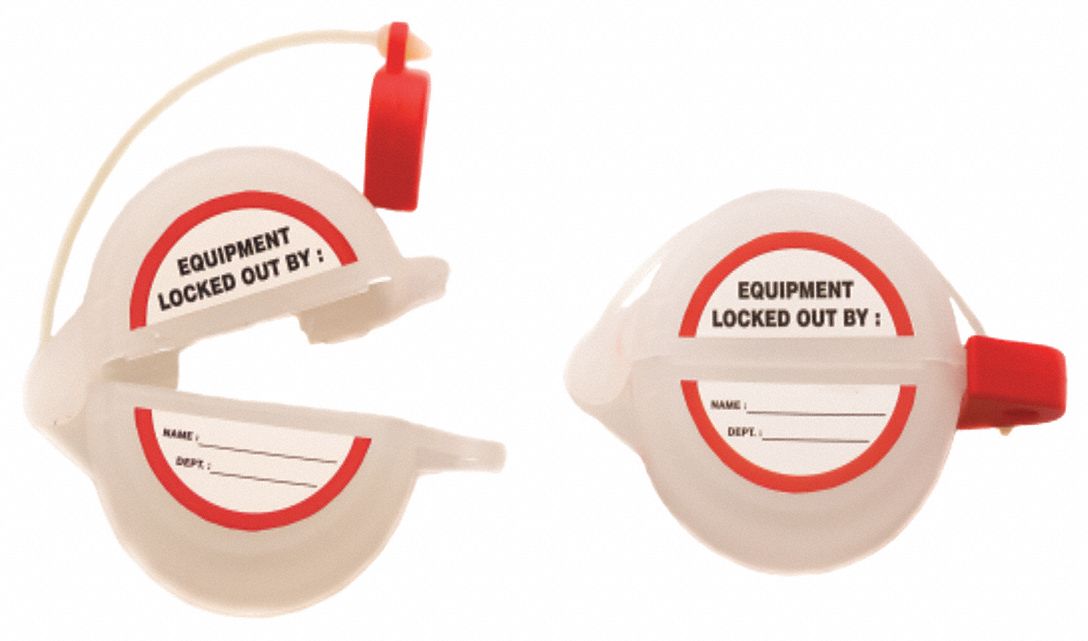 Push Button Lockout: For 2 in Max Button Dia, Clear, 3 in x 4.5 in x 4 in