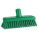 DECK AND WALL BRUSH HEAD, STIFF, POLYESTER, 8⅞ IN BRUSH L, 3 IN HEAD W, GREEN