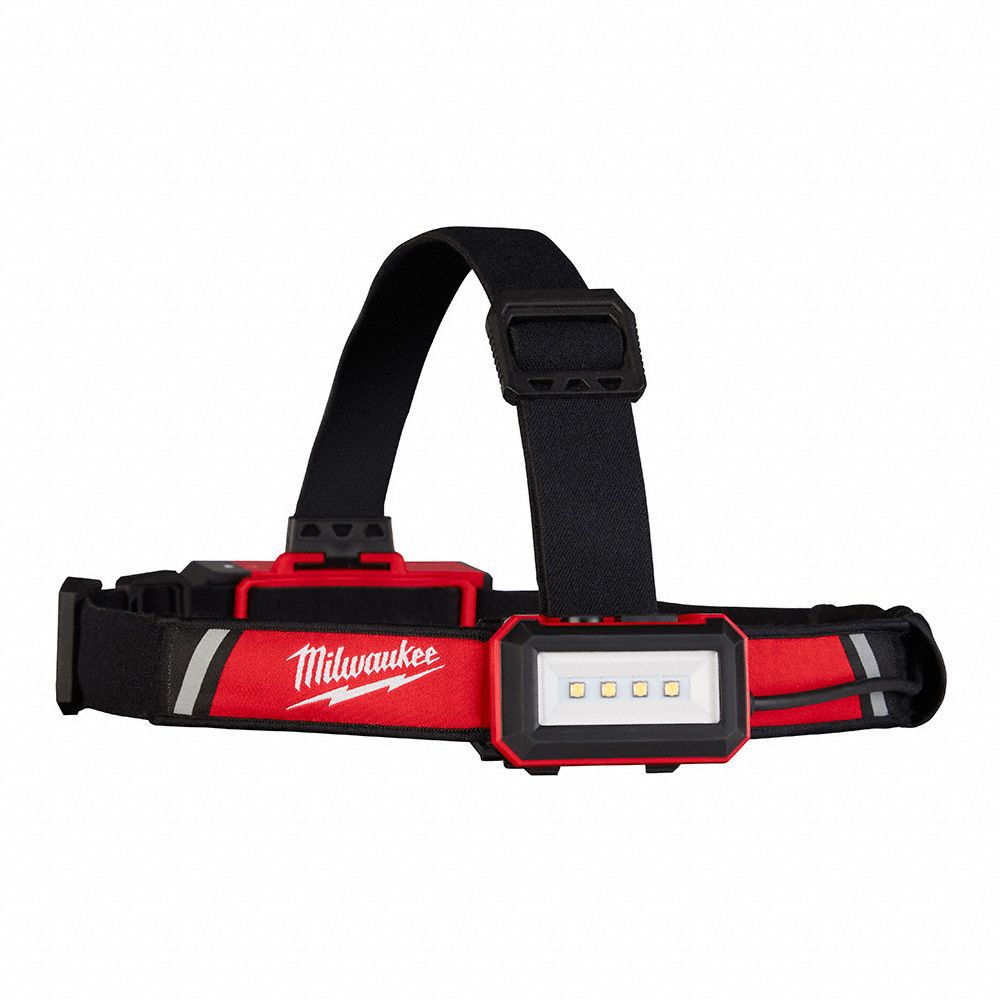 RECHARGEABLE HEADLAMP, 600 LUMENS, 27 HOUR MAX RUN TIME, 30 M MAX BEAM DISTANCE