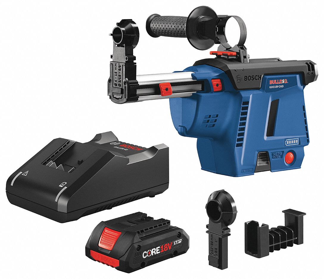 BOSCH Mobile Dust Extractor Kit, For Use With Mfr. No. GBH18V26DK15