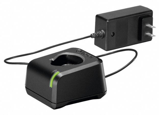 Battery Charger: Single-Port Charging, For 12V DC, 2 Ah Charged in 1-Hour, 120V AC