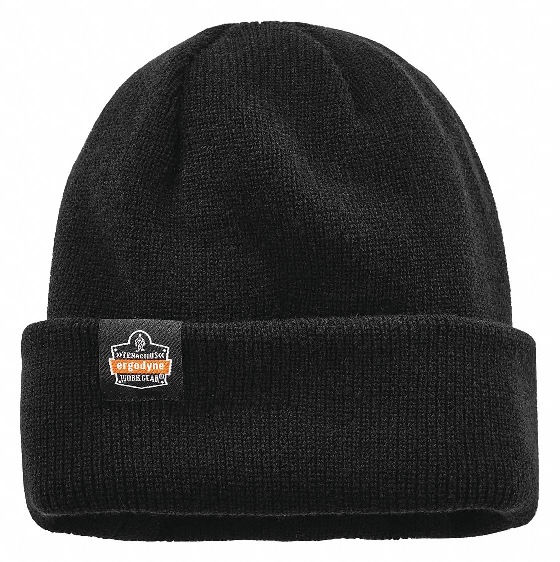 ERGODYNE WINTER HAT, BEANIE STYLE, LINING, BLACK, UNIVERSAL