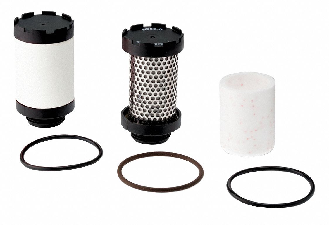 Filter Kit, Rubber/Polycarbonate/Silicone