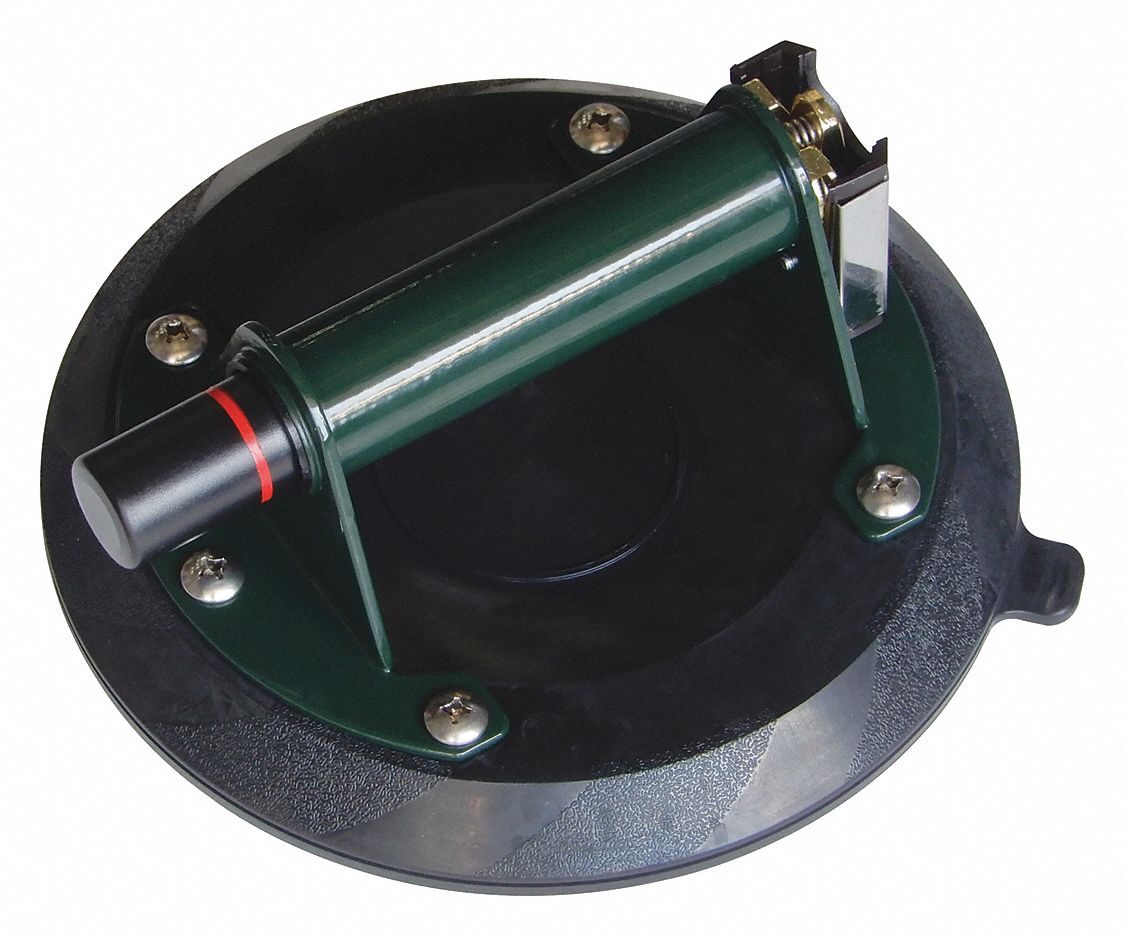 8 in Dia Cup Size, Horizontal Handle, Manual Suction Cup Lifter 55JG3455JG34 Grainger