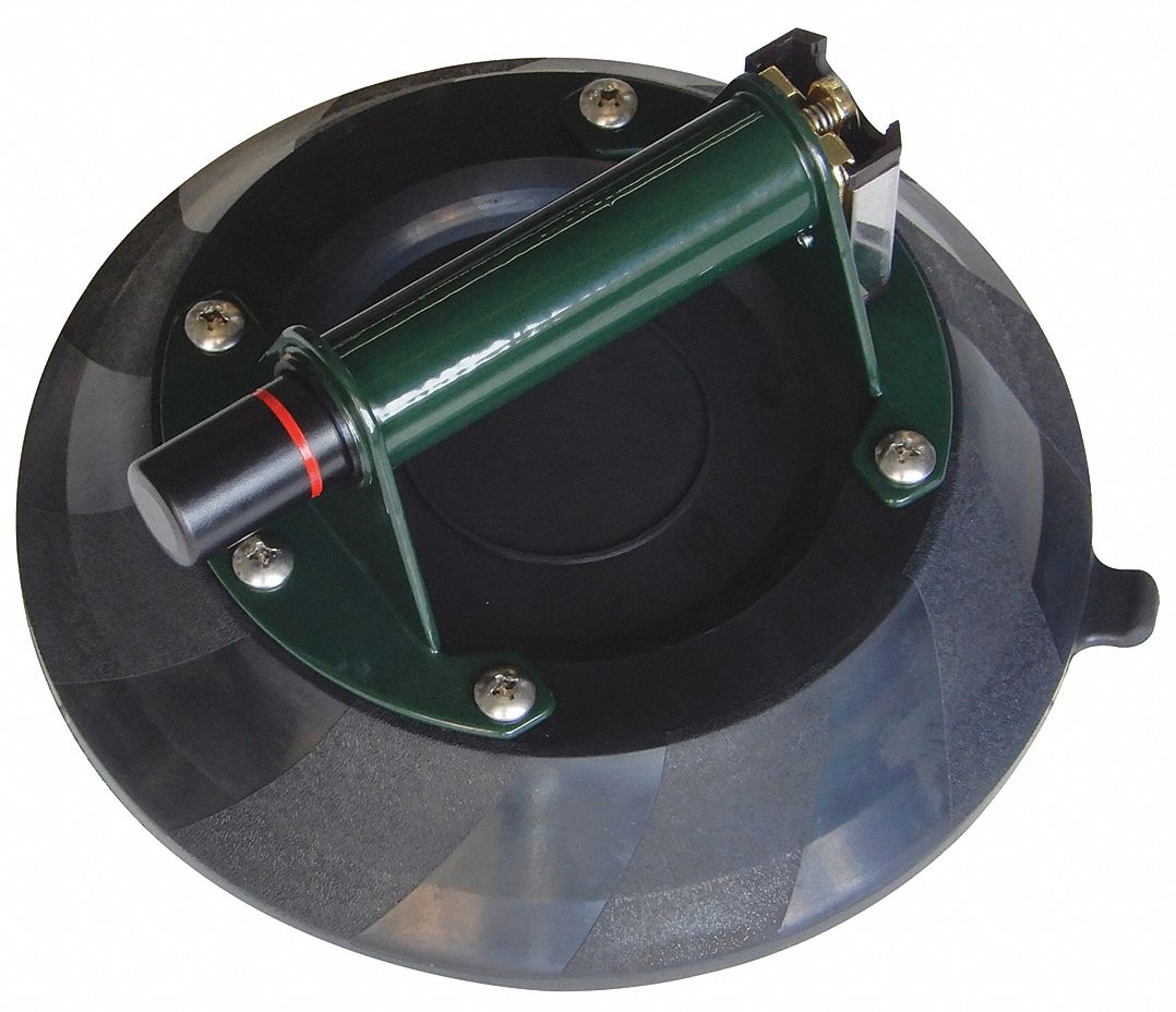 Suction Cup Lifter: Suction Cup Lifter, Concave, 175 lb Max Load Capacity, 1 Cups