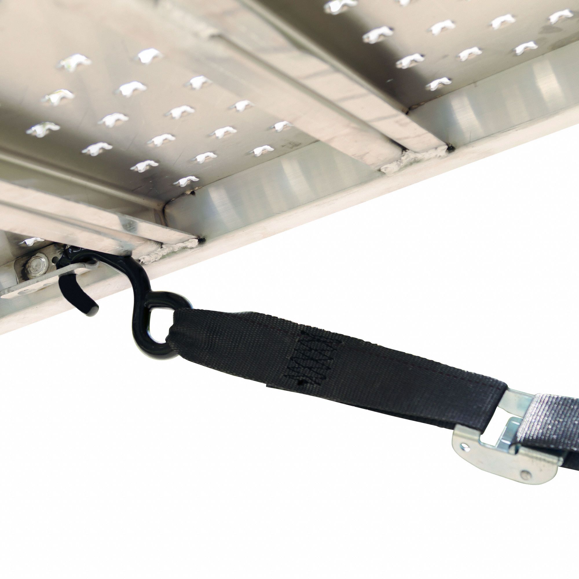 HEAVY DUTY RAMPS Walk Ramp, Hook End End Style, Load Capacity 1,000 lb, Service Height Range Up