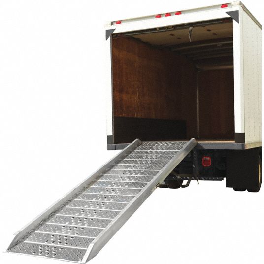 HEAVY DUTY RAMPS Walk Ramp, Apron End End Style, Load Capacity 2,000 lb ...