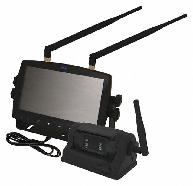 ECCO Back Up Camera System, 12 to 24VDC 55JG78EC7010WK Grainger