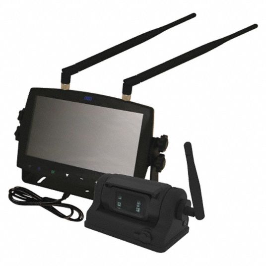 ECCO Back Up Camera System, 12 to 24VDC 55JG78EC7010WK Grainger
