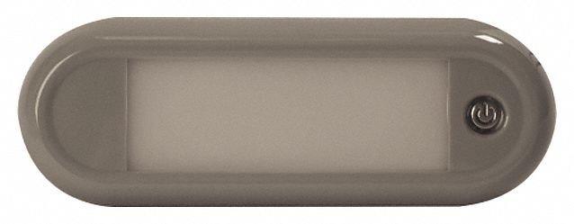 LED Interior Lighting: Courtesy Light, LED, Clear, Oval, 12-24V DC, 575 lm Max Brightness