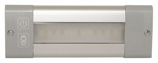 LED Interior Lighting: Courtesy Light, LED, Clear, Rectangular, 12-24V DC, Blunt Cut Wires