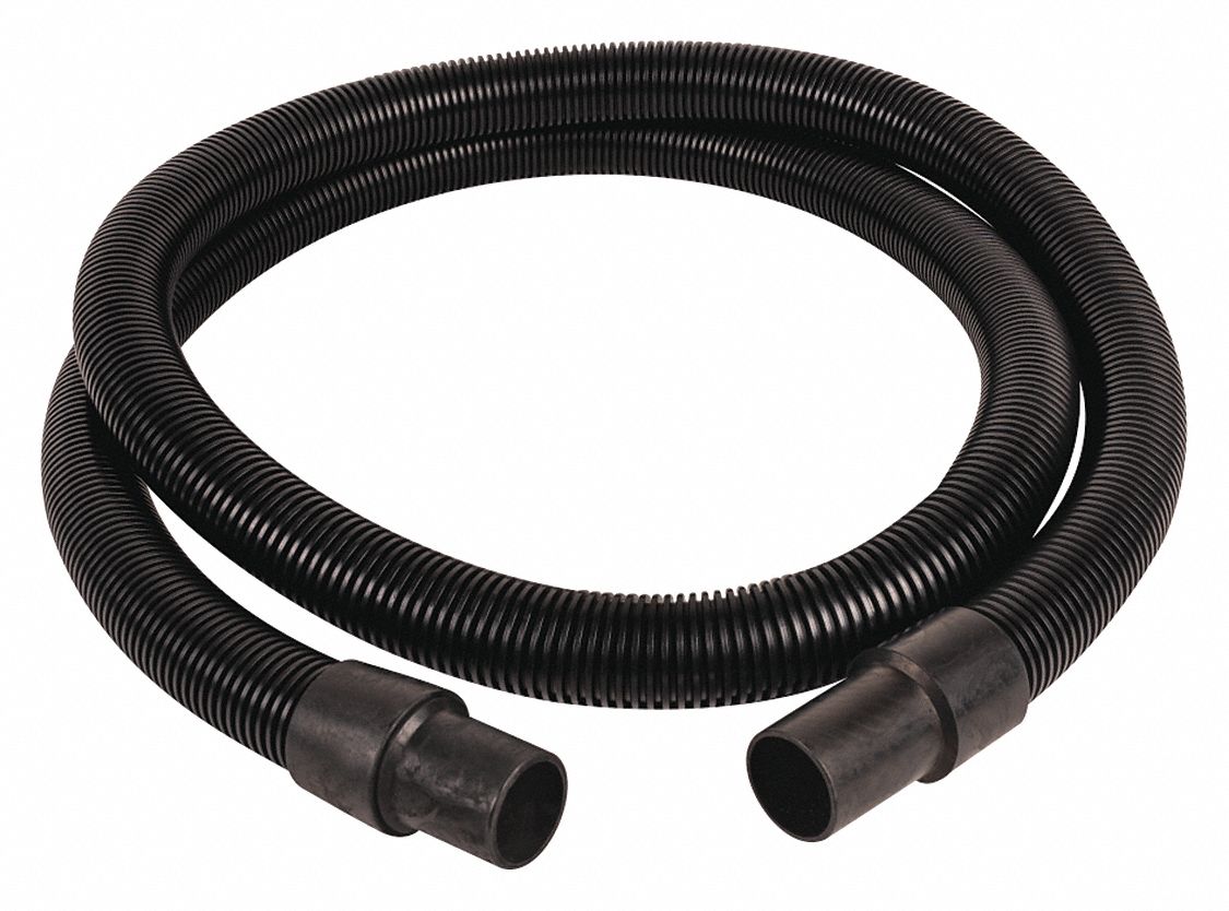 937751-3 Fein Anti-Static Vacuum Hose, 1 3/8 Hose Dia., 13 ft. Hose  Length, Plastic, Black, Orange