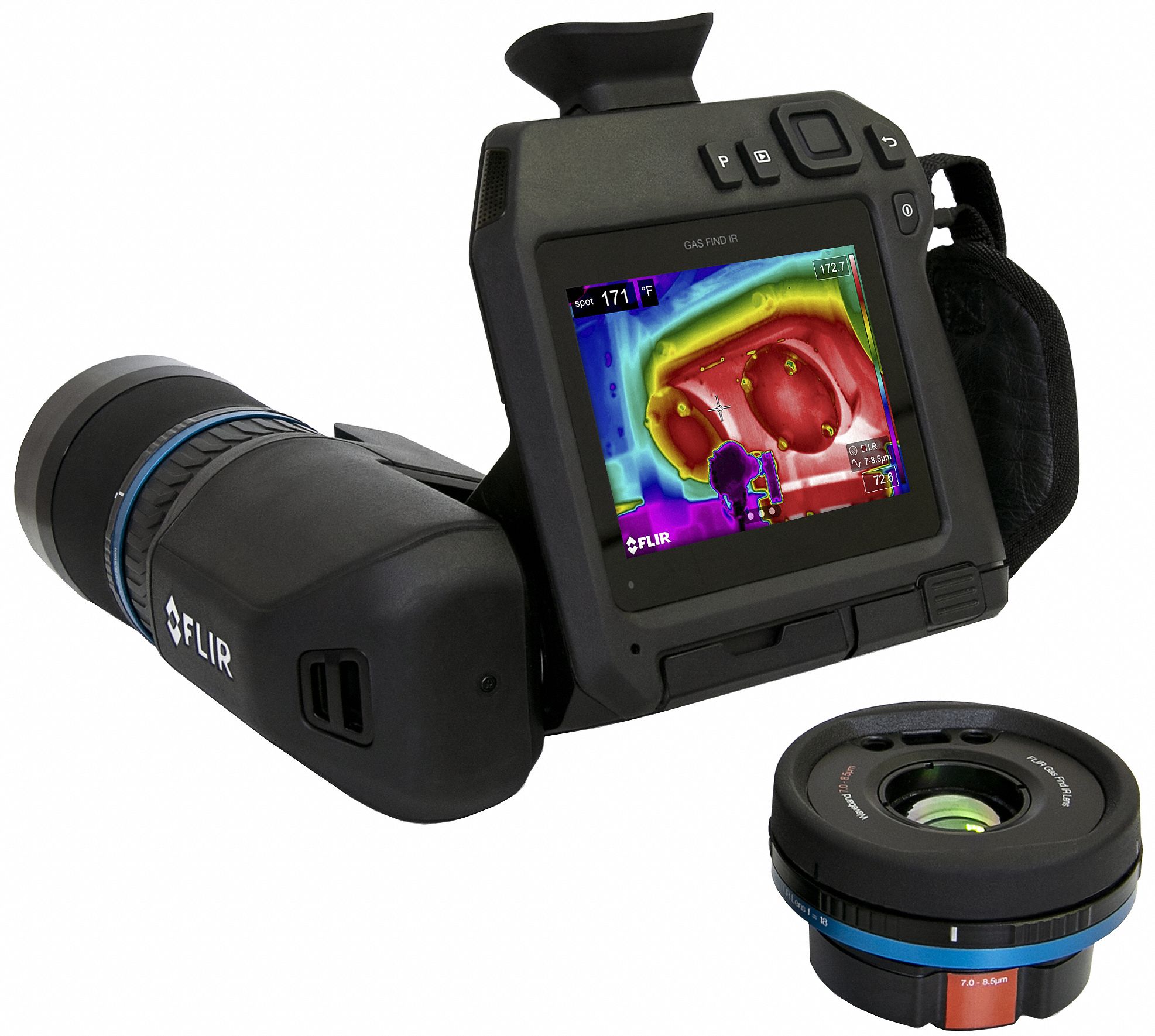 FLIR Infrared Camera, 320 x 240 Pixels, -4° to 248° - 55JJ97|FLIR GF77 ...