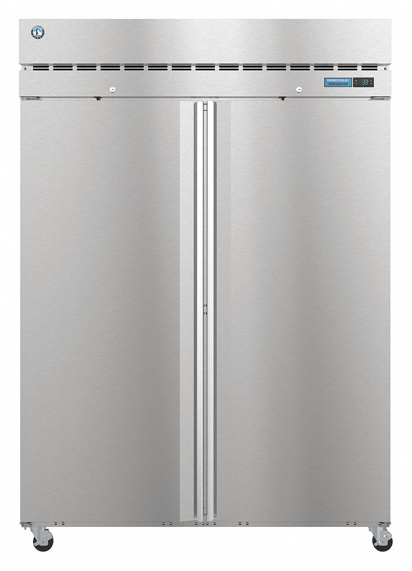 HOSHIZAKI Refrigerator, Commercial, Stainless Steel, 55 in Overall