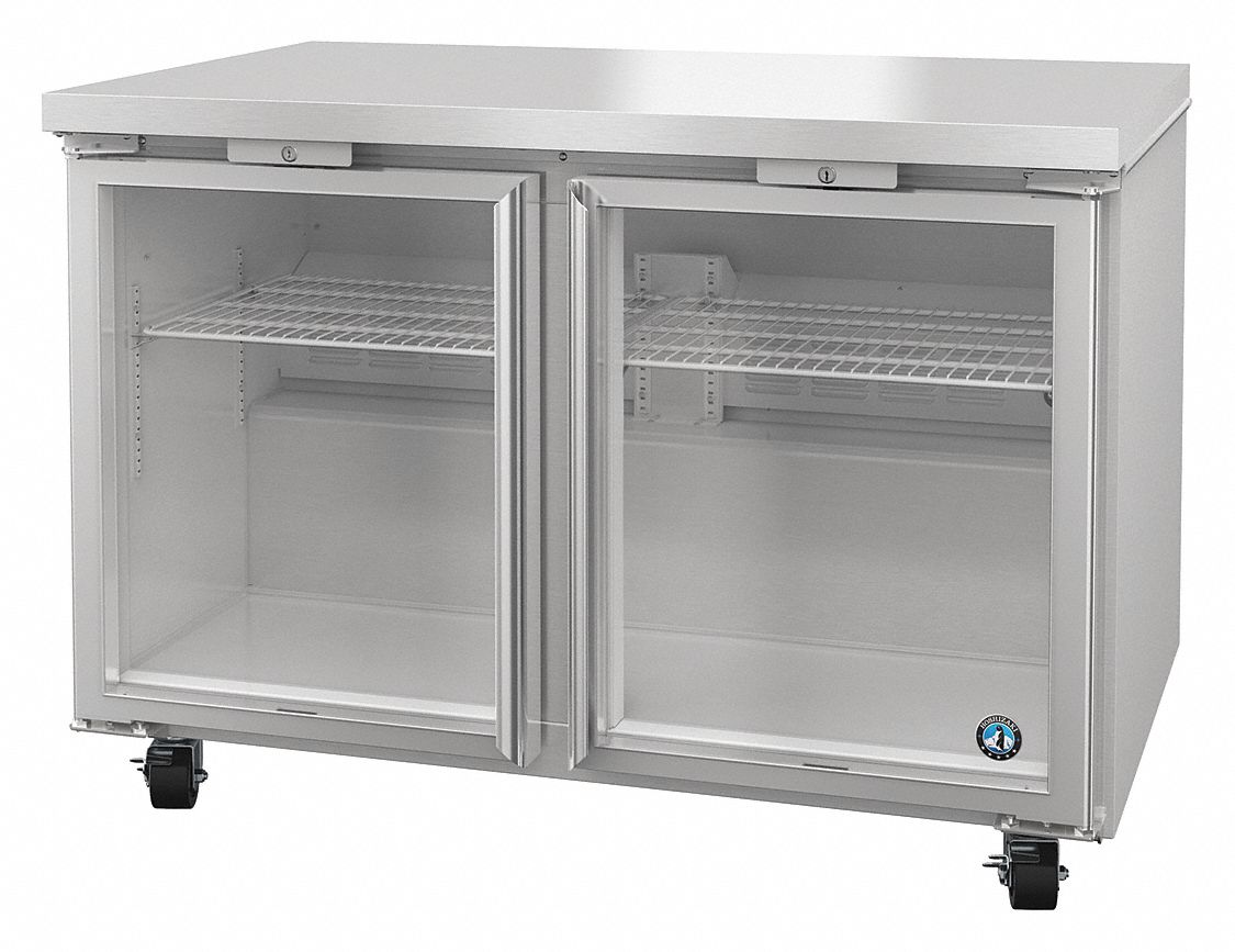 Undercounter Refrigerator: Silver,