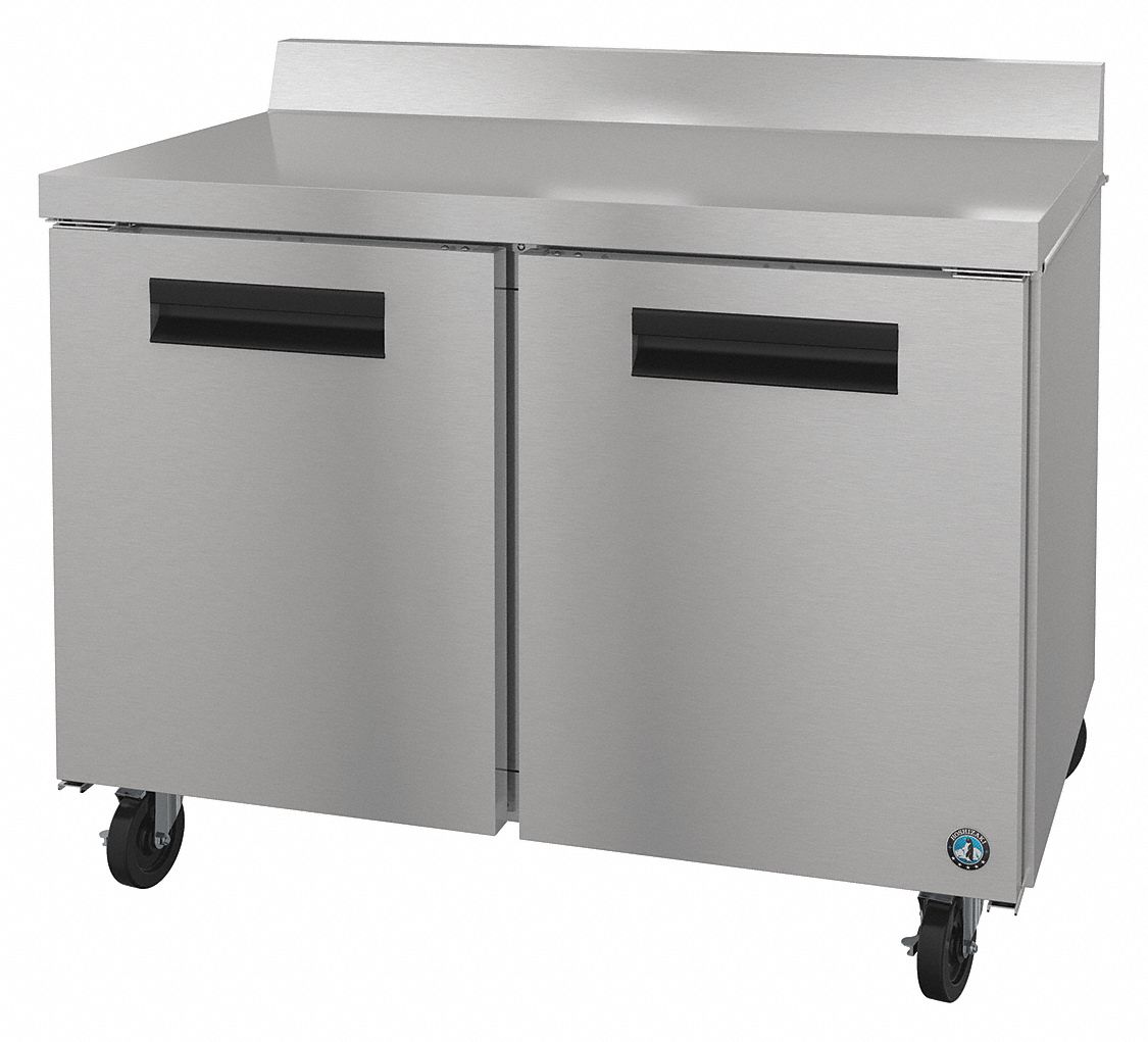 Worktop Refrigerator: Silver,