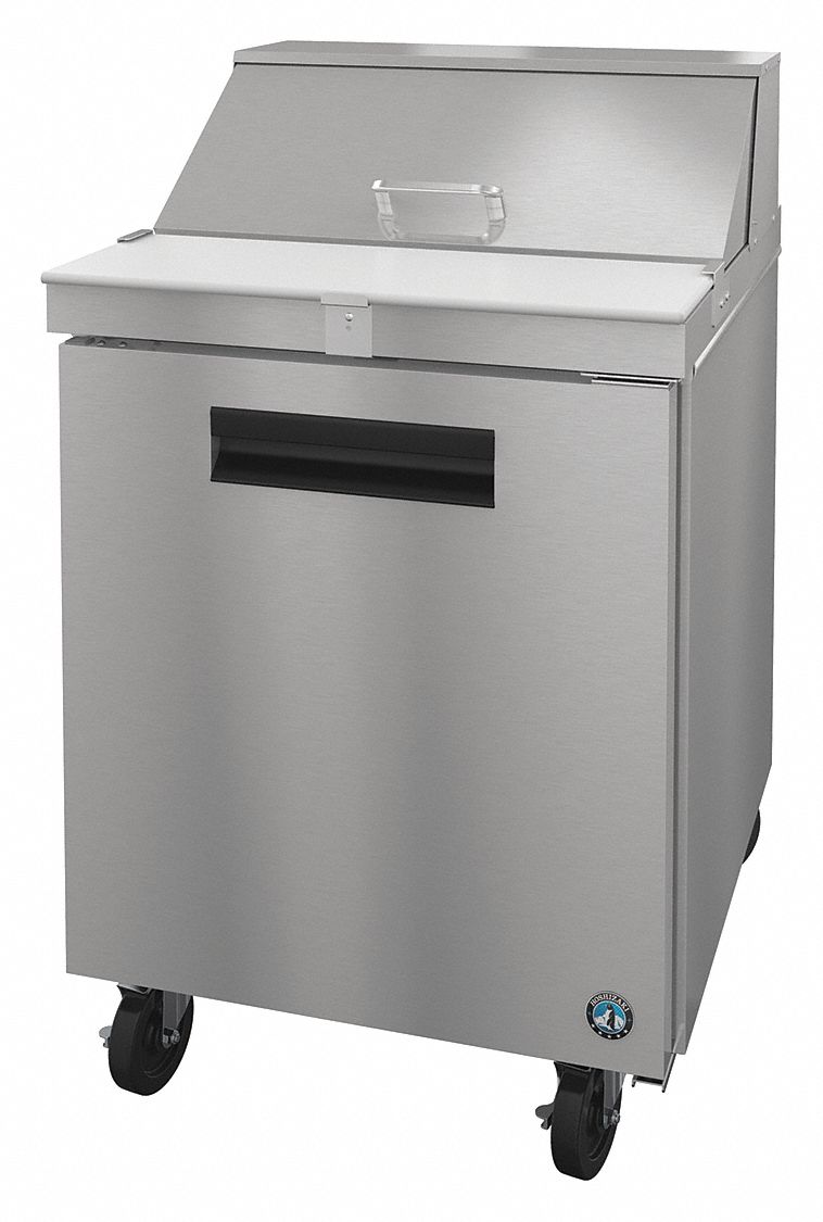 HOSHIZAKI Worktop Refrigerator Worktop Refrigerator, Stainless Steel, 6.2 cu ft Total Capacity