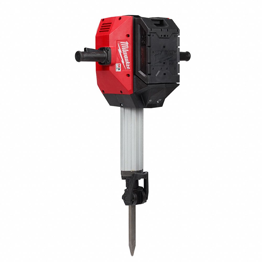 MILWAUKEE Cordless Breaker Hammer: MX FUEL, 1 1/8 in Hex, 50 ft-lbf ...