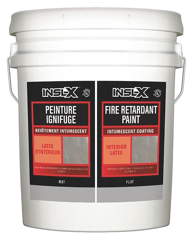 INSLX BY BENJAMIN MOORE, Latex, White, Heat Resistant Coating 55JM65