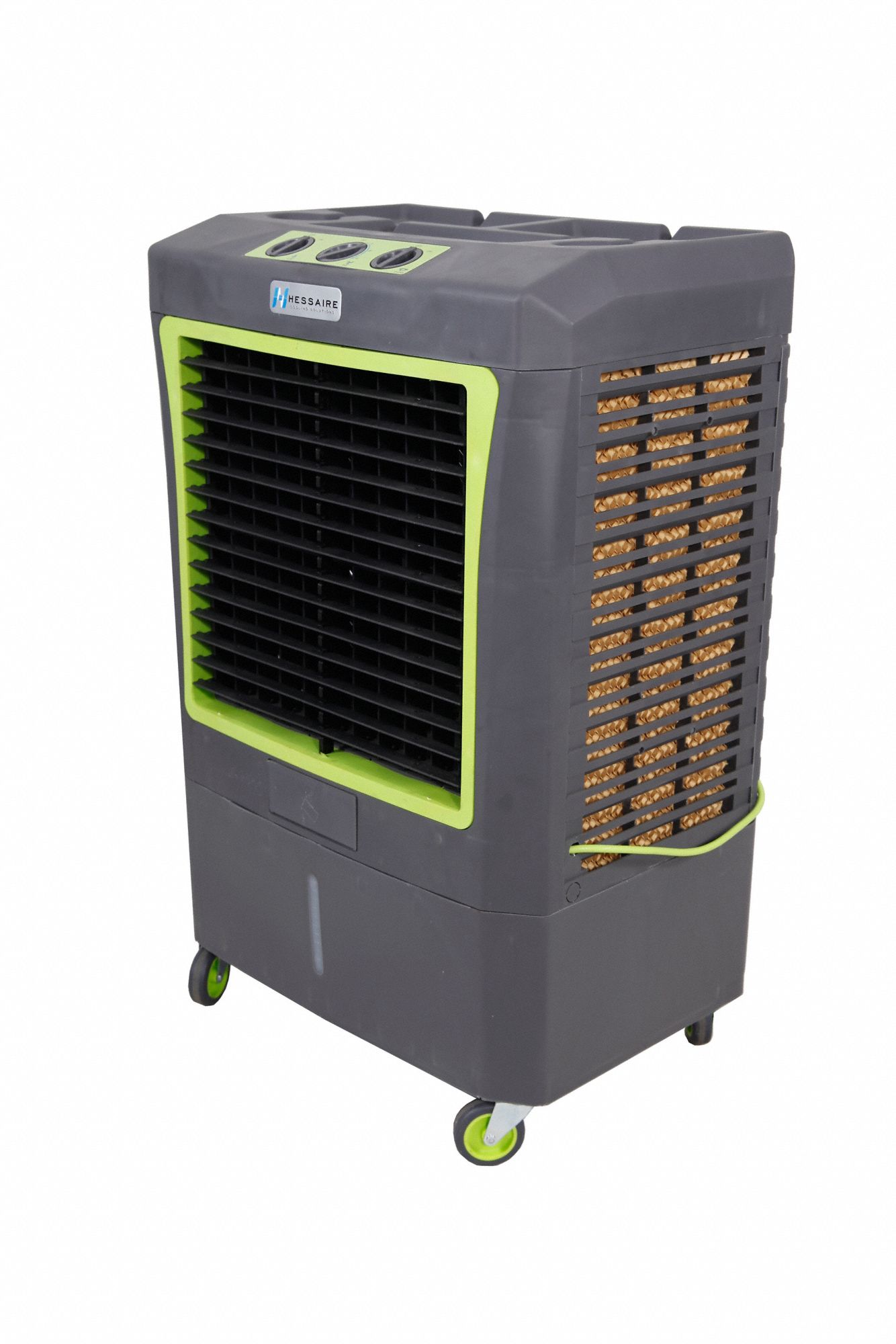 HESSAIRE Portable Evaporative Cooler 17 in Blade Dia, 950 sq ft, 3,100