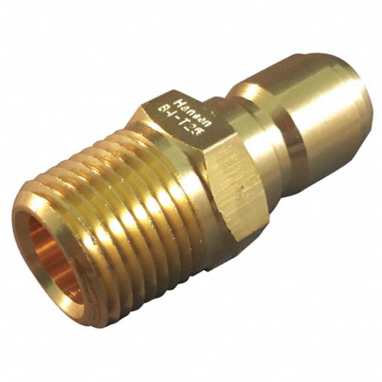 1/8 inch Quick Connect Male Brass Fitting —