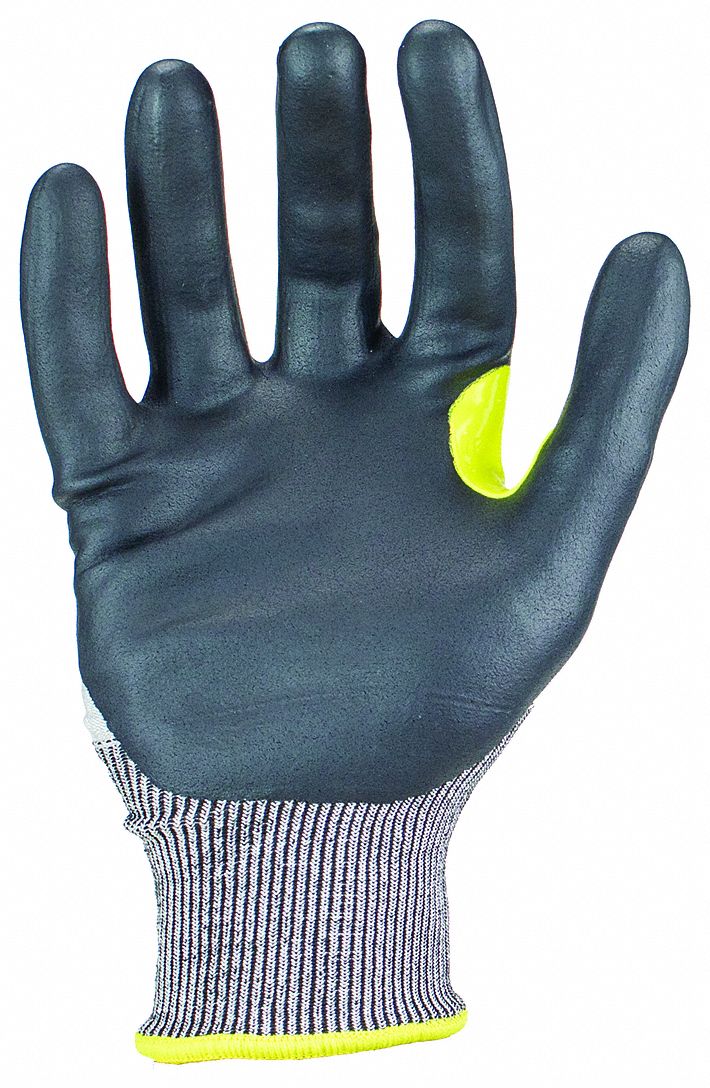 KNIT GLOVES,FOAM NITRILE,18 GA,PR