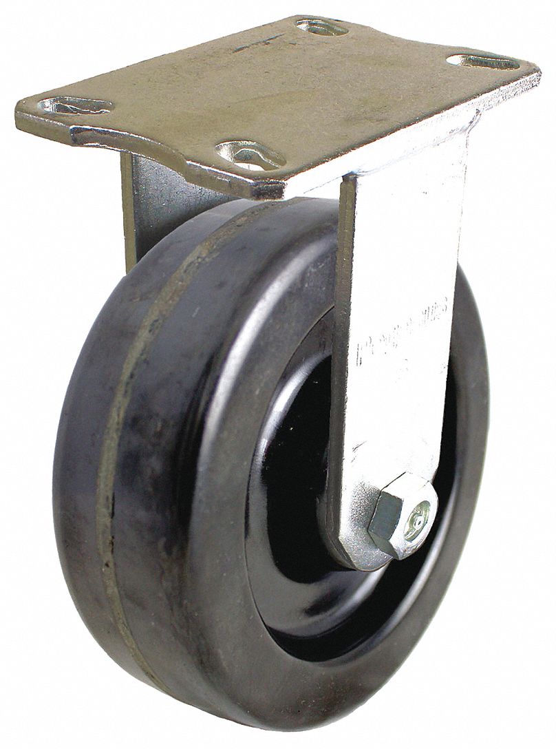 ROULETTE PLAQUE STANDARD,ROUE 8 PO DIA