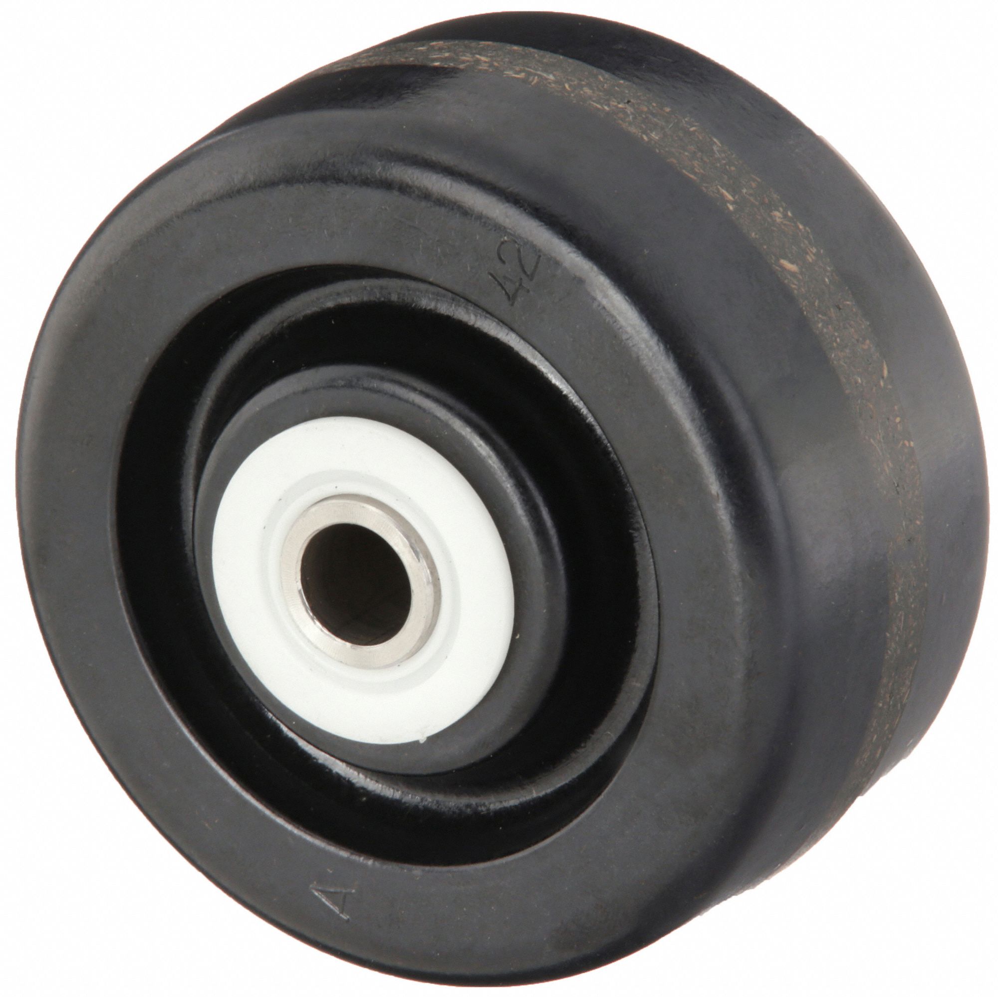CASTER WHEEL, 4 IN WHEEL DIAMETER, 2 IN WHEEL W, 800 LB LOAD RATING, 2 7/16 IN HUB L