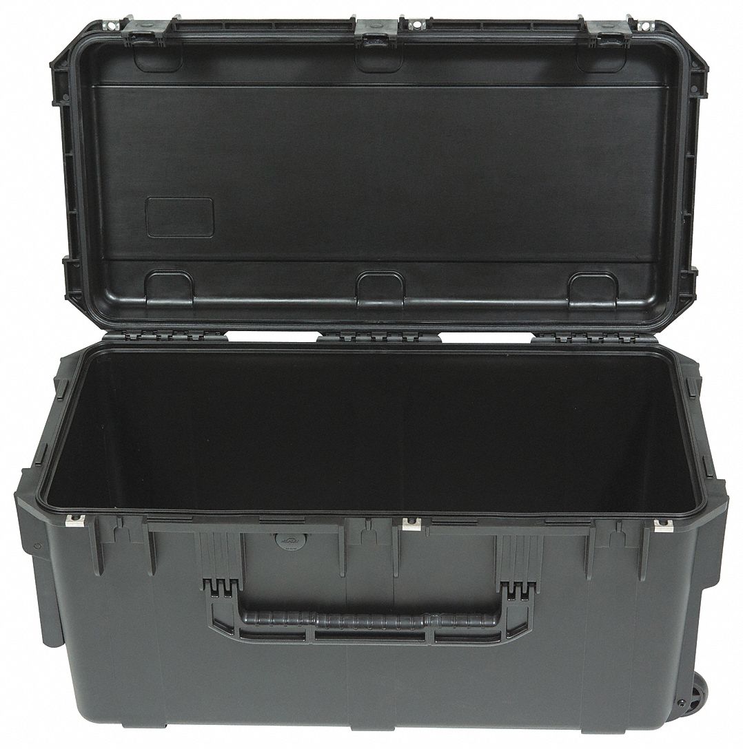 SKB Protective Case: 14 in x 29 in x 15 in Inside, Black, 2 Wheels, 20 ...