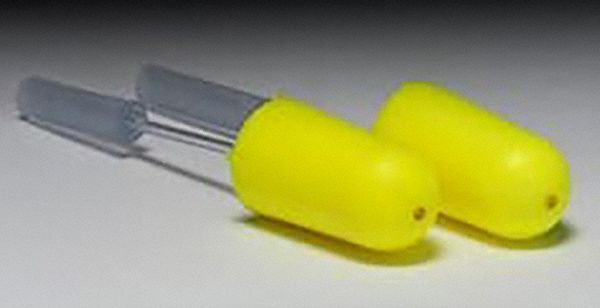 Ear Plugs: Yellow Neons, L Earplug Size, 50 PK