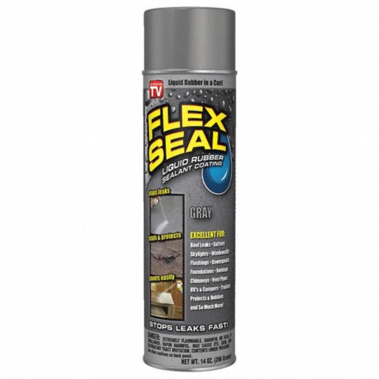 Flex Seal Leak Sealer Rubber Gray 14 Oz Container 55ke47fsgryr20 Grainger 1835