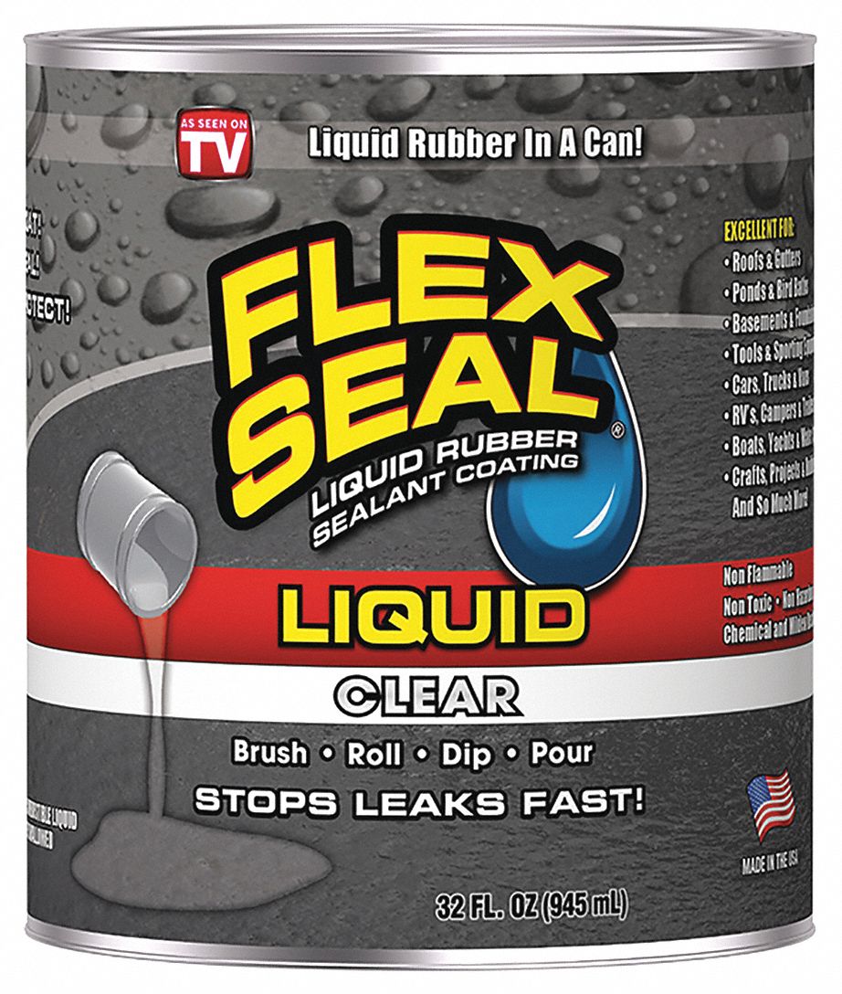 Flex Seal Rubber Clear Leak Sealer 55ke53lfsclrr32 Grainger