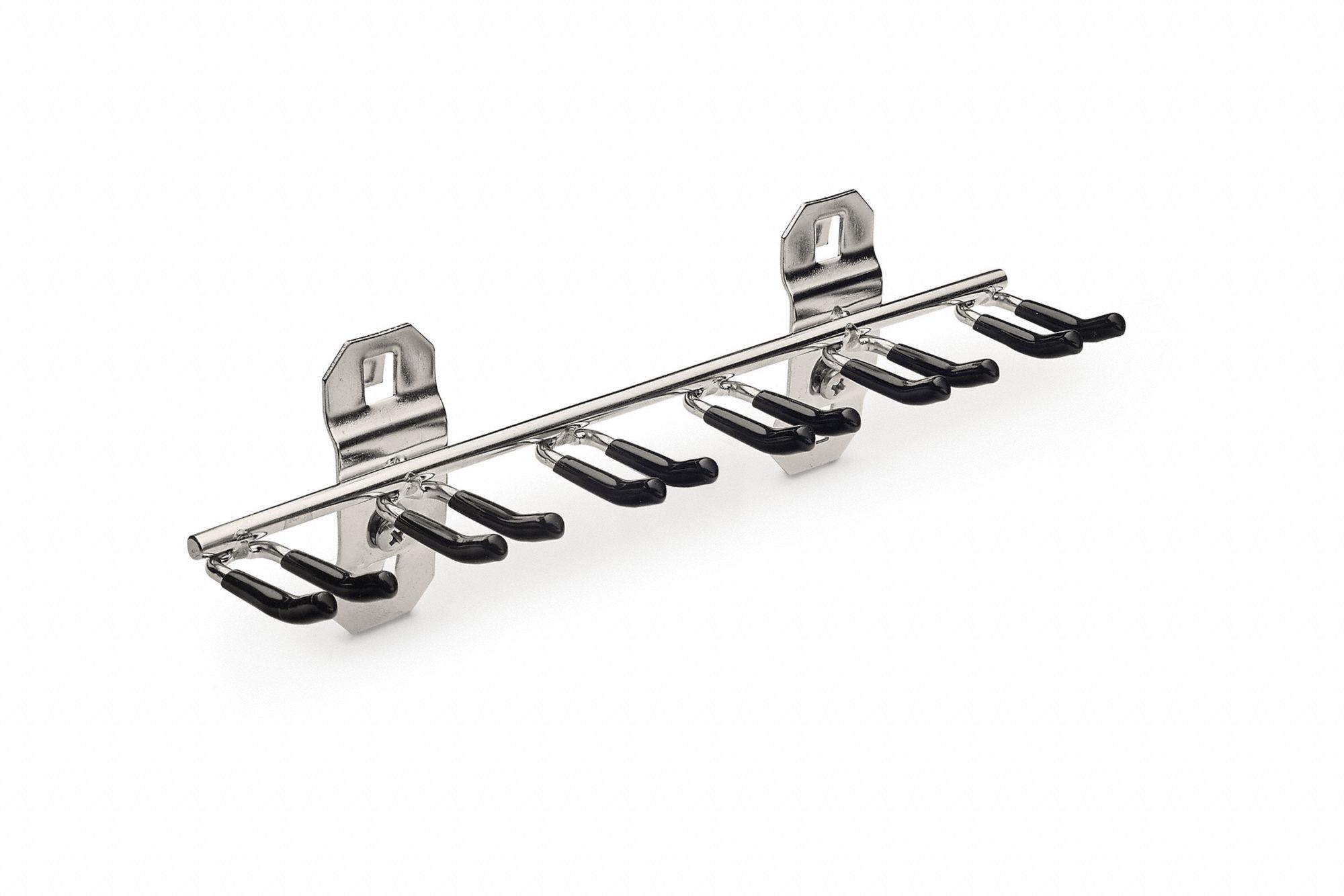 Pegboard Hook: 1 3/8 in x 8 1/8 in x 2 1/4 in, 1 Hooks, 1 1/2 in Hook Dp, Surface