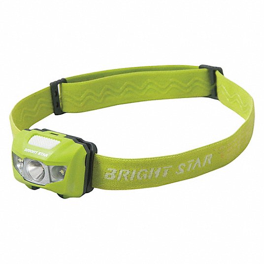 BRIGHTSTAR 200501 Industrial Headlamp,LED,Hi-Vis Green 